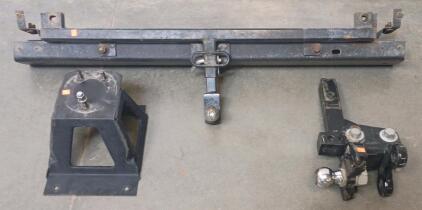 Receiver Hitch 2" Class III/IV With Ball Mount & Pintle Hook Combo &ndash; Fits Truck/SUV