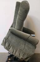 Tranquil Ease Power Lift Recliner Chair, Light Olive Green, Electric Lift - 5