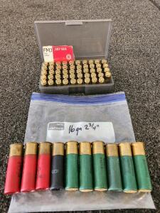 Sellier & Bellot .357 SIG 140Gr FMJ Ammo (50 Rounds) & Mixed 16Ga 2 3/4" Shotgun Shells (10 Rounds)