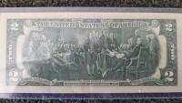 1976 $2 Federal Reserve Notes, Atlanta F43692119A & Chicago G54282242A, Circulated - 3
