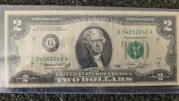 1976 $2 Federal Reserve Notes, Atlanta F43692119A & Chicago G54282242A, Circulated - 4