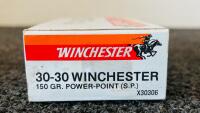 Winchester Super-X 30-30 Winchester 150Gr Power-Point SP, 20 Rounds, X30306, Brass Case - 2