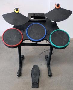 Guitar Hero World Tour Wireless Drum Controller For Nintendo Wii