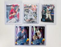 Assorted Rookie Baseball Cards &ndash; Topps Chrome, Inserts, Bregman, Franco, Alonso, Bellinger - 2