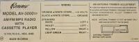 M/A-COM M7100 Radio (Serial 9818713), Rampage AV-3000TP, And More - 7