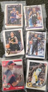 Topps Chrome & Bowman Basketball/Baseball Cards, Stars & Rookies, 2023&ndash;24 Era, ~300 Cards