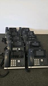 Yealink T46G VoIP Desk Phones, HD Audio, Color Screen, Gigabit, PoE Ready