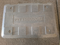 Pittsburgh Plastic Tool Case With Assorted Hardware, 17"x13"x5.5", Dual Latch, Compartmentalized - 3