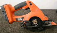 Black & Decker FireStorm 18V Cordless Tool Kit, Drill, Circular/Recip Saw, Vac, 2 Flashlights, 3 Batteries, And Carrying Bag - 2