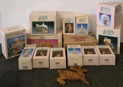 Cottontale Cottages Hand-Painted Porcelain Easter Village Collection