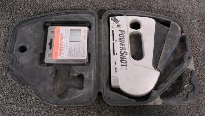 PowerShot 5700 Manual Staple And Brad Nail Gun, Heavy-Duty With Case And Brad Nails