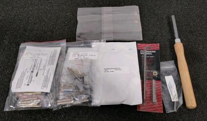 PSI Woodworking Pen & Pencil Turning Kit Bundle &ndash; 20 Kits, #1MT Mandrel, Drill Bit, Tool