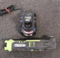 Rockwell RK2514K2 12V Cordless Oscillating Multi-Tool Kit With Accessories (unable to test, needs charged) - 2