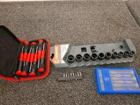 Socket Set, Variety Of Hand Tools, Small Screwdrivers, Alan Wrenches, Tupperware, Assorted Plastic Containers, Drink Bottles, Ice Tray, Modular & Flip Top Lids, And More - 7