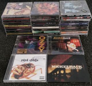 Rock Metal Alternative CDs - Green Day, Metallica, Nickelback, Creed, 30+ Albums Collection