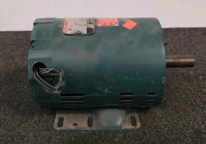 Reliance Duty Master AC Motor, 1.5 HP, 3-Phase, 1730/1460 RPM, 208-230/460V, BB145T Frame