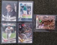 2020 Topps Randy Arozarena, Alonso, Moncada, Marte RC &ndash; 13 Baseball Rookie Cards, Chrome, Optic - 4
