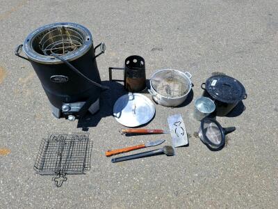 Char-Broil The Big Easy Oil-less Propane Turkey Fryer With Accessories, 16 lb Capacity, 16,000 BTU