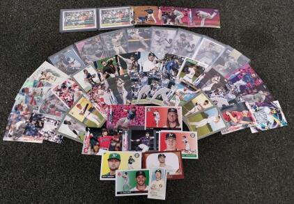 Modern Baseball Card Collection&mdash;70+ Cards, 2019-2021, Rookies, Parallels, Topps/Bowman/Chrome