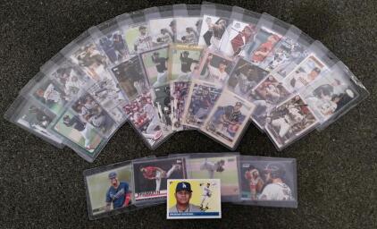 Assorted Baseball Rookie Cards: Topps, Bowman, Panini, 2016-2022, Autographed Benintendi