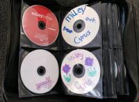 CD Music Collection With Taylor Swift, Miley Cyrus, Alicia Keys, And More In Zippered Binder - 2