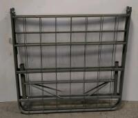 Folding Metal Bed Frame, Twin Size, 14" High, Steel Construction