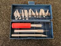 Hand Tool Set &ndash; JACK Saw, Dial Caliper, Knives, Files, Level, Rulers, Laser Guide (Shelf B) - 2
