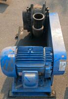 Roots 56 U-RAI DSL Rotary Lobe Blower with Electric Motor and Steel Base - 3