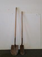 Survey and Utility Field Tools Set - 2 Shovels, 3 Magnetic Locators, 4 Survey Staffs, 3 Rods - 3