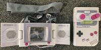 Nintendo Game Boy DMG-01 Console with Joyplus Handy Boy Magnifier Stereo Speakers Accessory Kit
