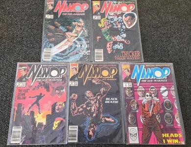 Namor the Sub-Mariner Marvel Comics Lot #1-5 1990 John Byrne, Bagged, First Print