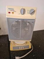 Vicks humidifier ( powered on( holmes heater( powered on) Decorative Metal Wire Fruit Bread Basket, Unique Pottery, Alarm Clocks, Wok, Frying Pan, VHS Tapes, And More - 4