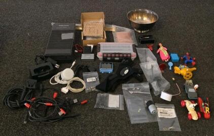 Mixed Electronics, RC Parts, Cables, TBS Tango 2 Adapter, Test Leads, Hobby Lot