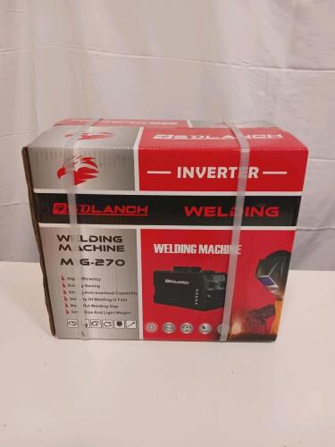SDLANCH MIG-270 Inverter MIG Welding Machine, 220V, 270A Output, Black, Portable, IGBT Tech R-8