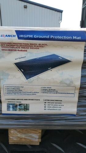 (5) Iranch IRGPM Ground Protection Mats 4'x 8'
