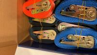 SDLANCH High-End 5M Ratchet Tie Down Straps Set &ndash; 20 Pieces, Mixed Colors (sp-16) - 3