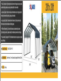 high-end carport 20ftx30ft