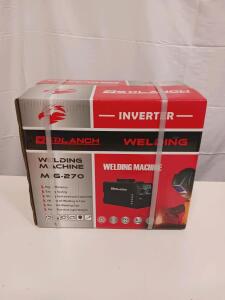 SDLANCH MIG-270 Inverter MIG Welding Machine, 220V, 270A Output, Black, Portable, IGBT Tech R-8