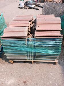 Pallet Of Clay Roofing Tiles