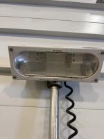 Pole-Mounted Halogen Work Flood Light, 500W, Adjustable Height, Industrial Utility Sp-5 - 2