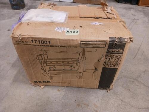 KAKA Industrial 3-IN-1/12 12" Combination Shear, Brake, and Roll Machine, 20-Gauge Capacity Sp-16