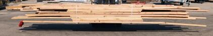 Dimensional Lumber Bundle: 37 Pieces, 2"x4" & 2"x6", 10-16 ft Lengths