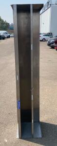 Commercial Stainless Steel Vertical Sheet Pan Rack/Divider with 3 Sections