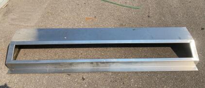 Randell Custom Stainless Steel Commercial Exhaust Hood, 60"x12"x9", NSF, USA, Serial W1994710-1