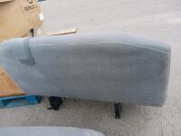 Gray Cloth 3-Passenger Vehicle Bench Seat With ISOFIX/LATCH Anchors - 4