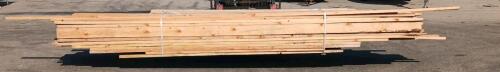 Bundle of Approx. 45 2x4x16' SPF S4S Dimensional Lumber, #2 Grade, Used with Cosmetic Defects