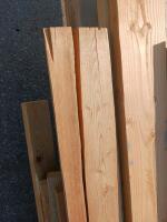 Bundle of Approx. 45 2x4x16' SPF S4S Dimensional Lumber, #2 Grade, Used with Cosmetic Defects - 4