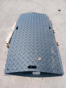 (2) Rubber Mats 4'x8'