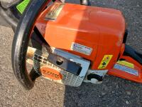 Stihl MS 210 Chainsaw, 16" Bar, 35.2 cc Engine, Includes Case and Accessories Has Compression - 3
