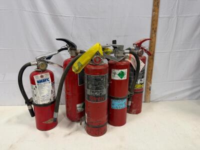 Ansul Sentry & Okafe 5 lb ABC Fire Extinguishers, Dry Chemical, Steel Cylinder, UL Rated